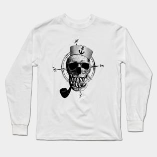 HOLD FAST  (skull series 1 of 3) Long Sleeve T-Shirt